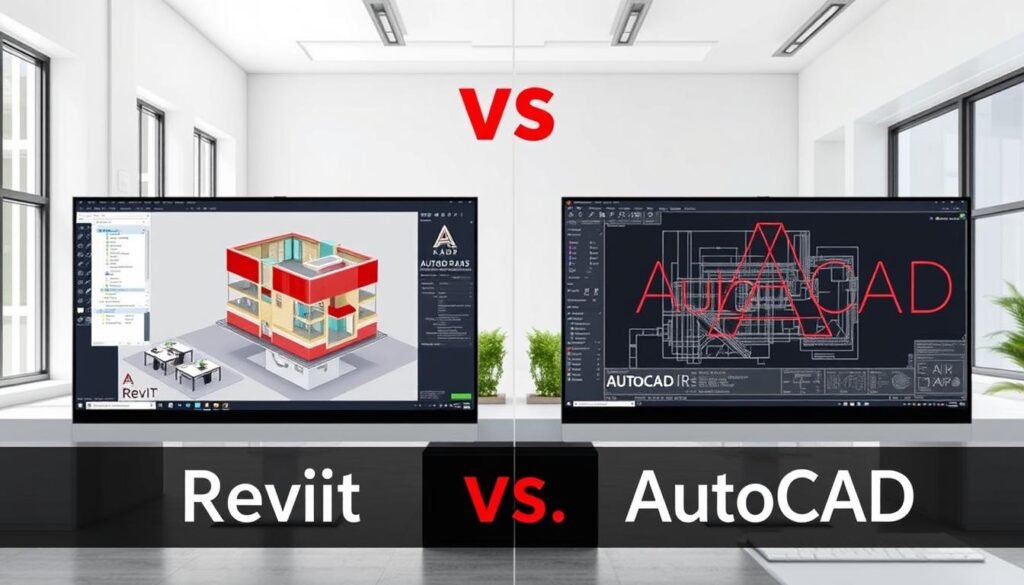 Revit vs AutoCAD 2025, AutoCAD vs Revit for architects, CAD vs BIM